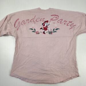 Disney Spirit Jersey Shirt Womens Medium Pink‎ Minnie Epcot Flower & Garden 2019
